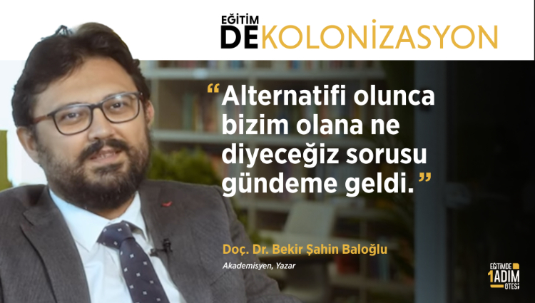 "Alternatifi olunca bizim olana ne diyeceğiz sorusu gündeme geldi." | Doç. Dr. Bekir Şahin Baloğlu
